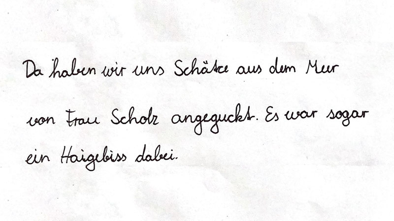 Meeresprojekt: In einem umfangreichen Projekt zum Meeresschutz untersuchten die Schülerinnen und Schüler unter der Leitung von Mandy Scholz verschiedene Aspekte des Ökosystems Meer