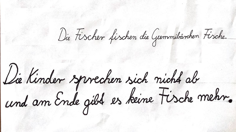 Meeresprojekt: In einem umfangreichen Projekt zum Meeresschutz untersuchten die Schülerinnen und Schüler unter der Leitung von Mandy Scholz verschiedene Aspekte des Ökosystems Meer